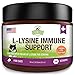Strawfield Pets L-Lysine Immune Support for Cats & Kittens - 200g Chicken Liver Flavor Granules with Scoop, Immune Health Supplement Cat Cold Relief, Sneezing, Congestion, Running Nose, Watery Eyes
