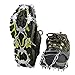 Terra Hiker Crampons with 18 Teeth and Stainless Steel Anti-Slip Traction Cleats for Walking on Snow and Ice( Pack of 2)
