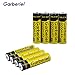 10 Pack 18650 Battery 6000 mAh 3.7V Li-ion Rechargeable Battery High Performance Flashlight Battery (Not Flat Top, Not AA or AAA Battery)