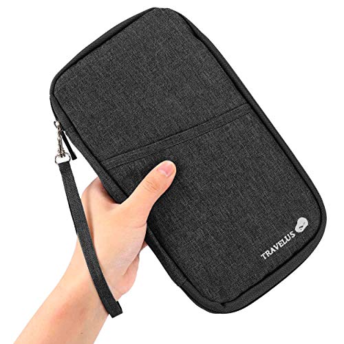 UBAYMAX Glove Box Console Organizer with 12 Pockets, Zipper Car Vehicle OCD Document Holder Case Armrest Storage Wallet for Owners Manual Car Registration Insurance Card Tire Gauge Changes (Black)