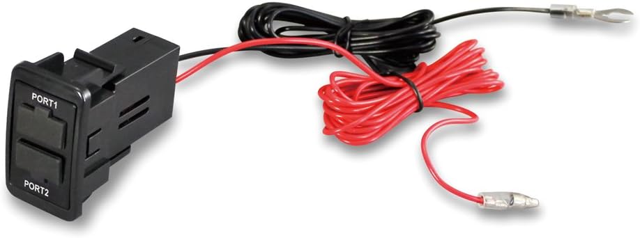 Amazon 槌屋ヤック オーディオパーツ ホンダ車系専用 Usbポート2vp 1 ソケット分配器 車 バイク