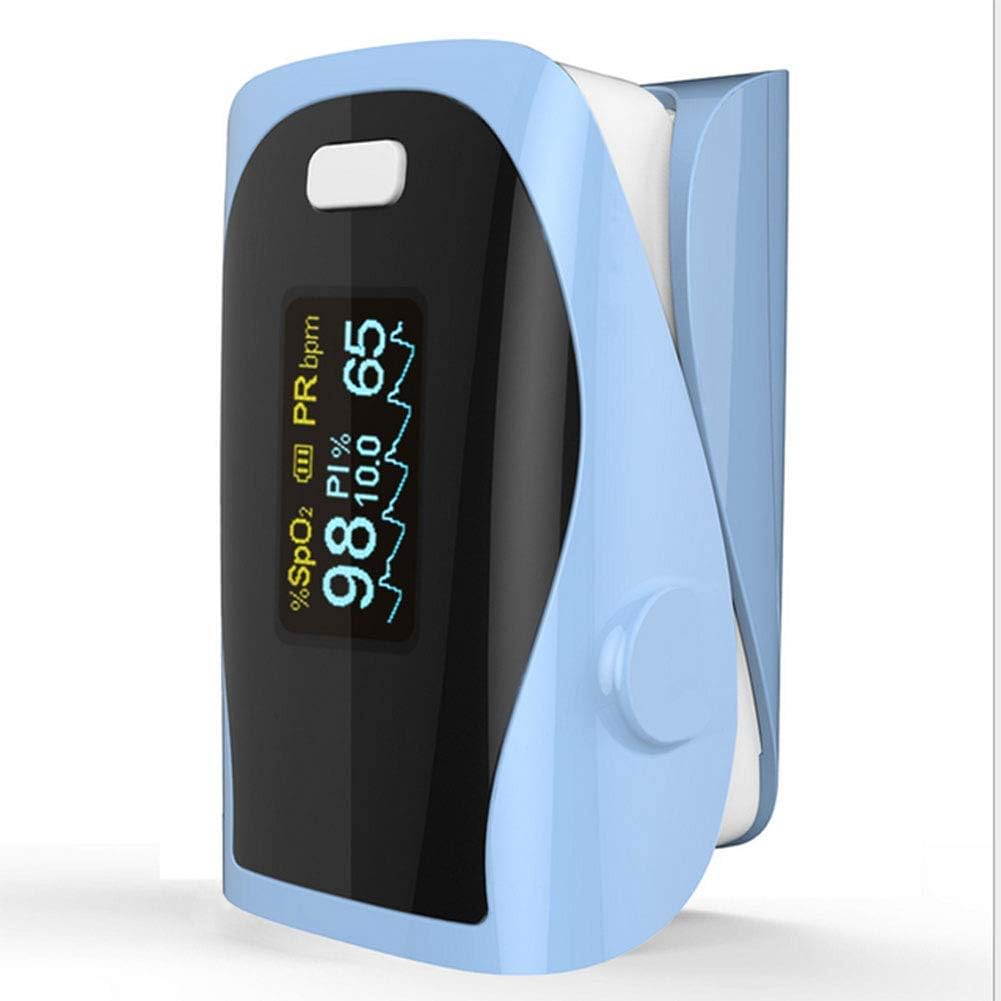 YXB Pulse Oximeter Sp02 Pulse Oximeter Fingertip, Blood Oxygen Saturation Monitor Finger, Heart Rate Monitor for Adult Child 2 pcs