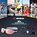 RIVBOS Polarized Sports Sunglasses Driving Sunglasses Shades for Men Women Tr90 Frame for Cycling Fishing Running RB831