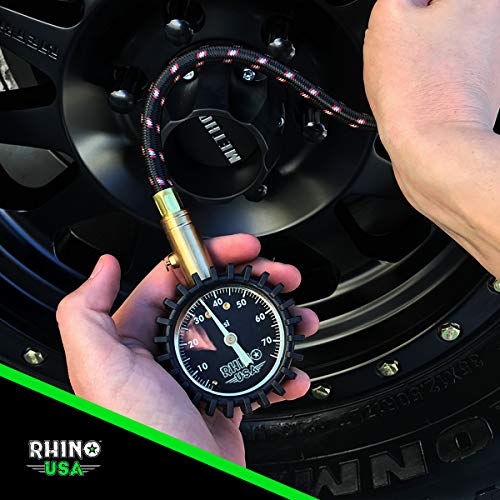 3 Rhino+USA+Heavy+Pressure+Gauge