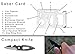 Gifts and More by JT Light-Weight Emergency Survival Gear Kit 12 in 1 Includes Knife, Fire-Starter, Compass, Emergency blanket, Tactical Pen- Perfect for Wilderness/Hiking/Camping/Automobiles