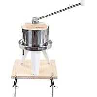 0.6 Gal Mini Cheese Tincture Herb Fruit Wine Manual Press - 100% Natural Juice Making for Apple/Carrot/Orange/Berry…