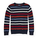 The Children's Place Big Boys' Striped Crew Sweater