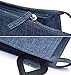 3 Pack Multi-Purpose Zipper Handbag Pouch Organizer Bag For Travel, Toiletries,Cosmetics, Make Up,Cables,Gadgets