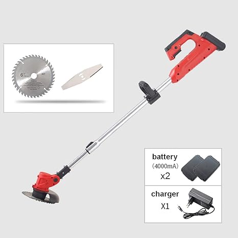 electric weed wacker with blade