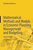 Image de Mathematical Methods and Models in Economic Planning, Management and Budgeting
