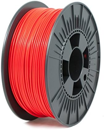 FILAMENTIVE PLA 3D Printer Filament, 1.75mm, rPLA, 1kg Spool, Recycled, Dimensional Accuracy +/- 0.05 mm Red