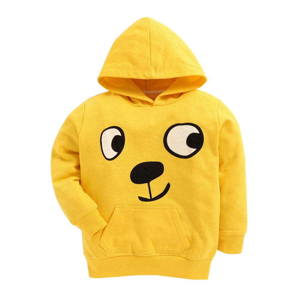 yellow lazy hoodie