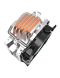 CPU Cooler, 120mm Addressable RGB PWM Fan with 4 Copper Heatpipes, GAMEMAX GAMMA-500-RAINBOW