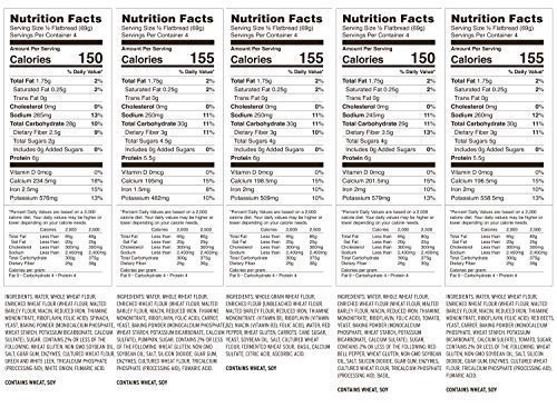 Daily Kneads Whole Grain Veggie Bread + Flatbread Combo Variety 10-Pack