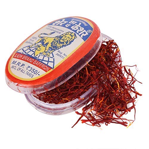 Lion Saffron, Pure Kashmir Lacha Saffron/ Kesar/ Keshar for Beauty