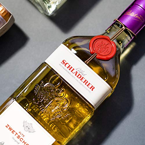 Schladerer Alte Zwetschge, edler Obstbrand aus dem Schwarzwald, mind. 12 Monate im Eichenfass gelagert, mit Zwetschgen aus der Region (1 x 0.7 l) – Bild 6