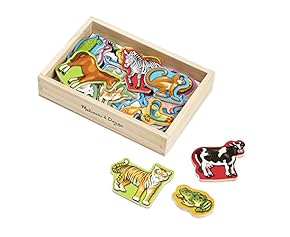 Melissa & Doug Magnetic Wooden Animals