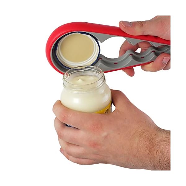 New-Jar-Opener-2-Yr-Warranty-Rated-No1-Kitchen-GadgetAid-to-Remove-Stubborn-LidsCaps-and-Bottle-Tops-Designed-for-Weak-Hands-Seniors-Arthritis-for-Elderly Chef Remi Jar Opener & Non-Slip Gripper | Bottle Opener for Lids & Caps - Jar Opener is Sturdy for Weak Hands, Arthritis…