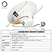 TORCHSTAR 5/6 Inch Dimmable LED Recessed Retrofit Downlight with Baffle Trim, Retrofit Recessed Lighting, 15W (120W Equiv.), CRI 90, JA8 & Title 24 & UL Listed, 1100lm, 2700K Soft White, Pack of 4
