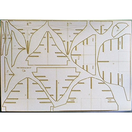 LASER CUTTING TO MILITARY FLEET HMS VICTORIOUS UNITED KINGDOM 1/200 OREL 225/2