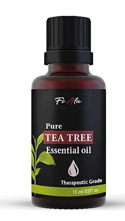 Fiala Tea Tree Essential Oil Pure & Natural for Face, Skin, Hair, Acne and Dandruff (15 ml)