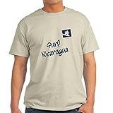 CafePress - Real Genius - Surf Nicaragua - Light T-Shirt