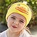 FIRIK Kids Headphones Volume Limited Soft Children Fleece Headband Size Adjustable Toddler Headphones Perfect for Travel, Home,School and Christmas Birthday Gift - Duck