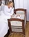 Arm's Reach Concepts Mini Ezee 3-in-1 Bedside Bassinet - Cocoa/Natural