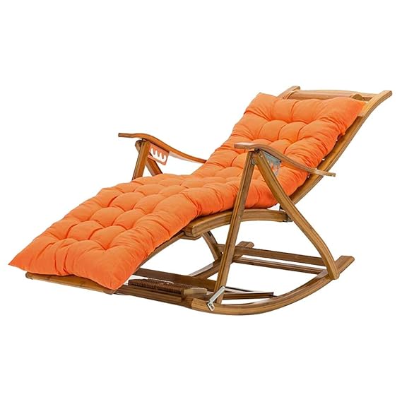 Bseack Schaukelstuhl, Verstellbarer Neigungswinkel von 170 ° aus