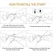 SONGDU Quick Release Leather Watch Band, Full Grain Genuine Leather Replacement Watch Strap with Stainless Metal Buckle Clasp 16mm, 18mm, 20mm, 22mm, 24mm（24mm Black）