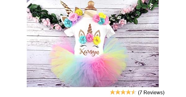 unicorn birthday outfit