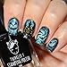 Whats Up Nails - B023 Creepin It Real Stamping Plate for Halloween Nail Art Design