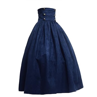 BLESSUME Gothic Lolita Steampunk High Taille Walking Rock