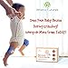 ATHENA FUTURES Baby Knee Pads For Crawling, Knee Pads for Baby Girls & Boys, Adjustable Padded Accessories for Infant to Toddler, Cute Anti-Slip Knee Protector for Kids, Soft, 2 Sets Per Box