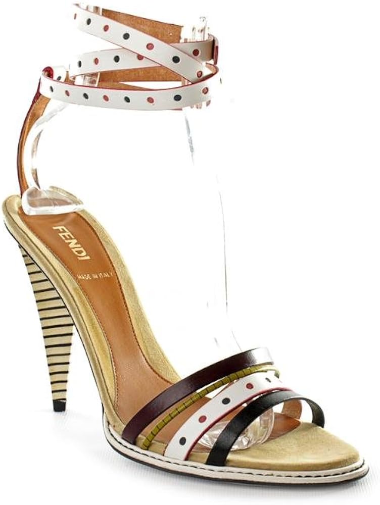 multi colored dress sandals