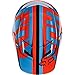 2017 Fox Racing Youth V1 Falcon Helmet-Black/Orange-YL