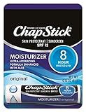 ChapStick Skin Protection Sunscreen Moisturizer, Original SPF 12 0.15 oz (Pack of 24)