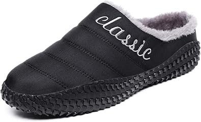 winter outdoor slippers mens