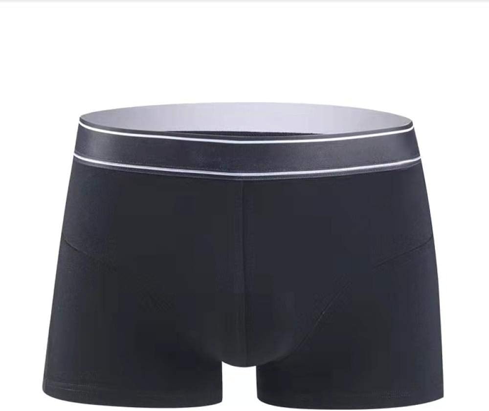 ZSXDCFV Mutande Intimissimi Uomoboxer in Cotone da Uomo Slip in Cotone alla Moda Plus Size Boxer