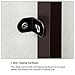 SONGMICS Over The Toilet Storage, 3-Tier Over Toilet Bathroom Organizer with Adjustable Shelf, 10.2 x 24.8 x 66.9 Inches, Space-Saving, Brown UBTS01BR