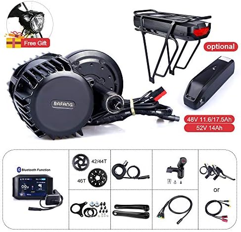 8fun Bafang BBSHD Lastest Model 48V 1000W Ebike Electric Bicycle Motor Mid Drive Electric Bike Conversion Kit