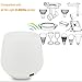 Mi Light WiFi Smart Light 16 Millions of Colors Compatible with IOS and Android 4.3 or Above Mobile Tablets Wifi Bridge Between LED Controller for General Decorative Accent Lighting