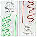 15 Charming Colors. 300ft 3D Pen Filament Refills. Bonus Glow in The Dark Color Included - 1.75mm ABS. Pure. Colorful. Fun. Inside.