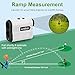 YUNDOO Golf Range Finder Laser Rangefinder - 650 yd Golf Laser Finder - Slope Golf Rangefinder with Pulse Vibration/Flag Acquisition Technology/Angle Measurement/Continuous Ranging.