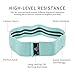 SKL Resistance Bands Set Exercise Band Non Slip Fabric Workout Bands for Strength Training, Physical Therapy, Yoga, Pilates, Rehab, Stretching (Pink,Purpel,Teal)