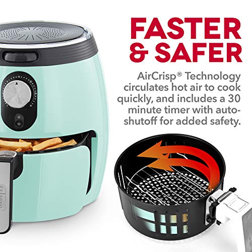 Dash Deluxe Electric Air Fryer + Oven Cooker with Temperature Control