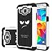 Grand Prime Plus Case, Galaxy J2 Prime Case, LEEGU Dual Layer Heavy Duty Protective Silicone Plastic Cover Case for Samsung Galaxy Grand Prime Plus / J2 Prime - Don't Touch My Phone