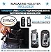 Neoprene IWB Inside The Waistband Handgun/Pistol Holster With Mag Pouch Bundle | Gun For Concealed Carry, Universal | Fits: S&W M&P Shield, Glock 17 19 26 27 42 43, Sig Sauer, Ruger LC9/LCP, & More