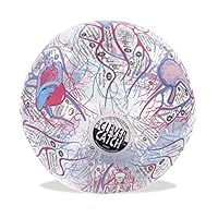 American Educational Vinyl Clever Catch Human Anatomy Ball, 24" Diameter