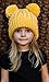Funky Junque’s Kids Baby Toddler Children’s Unisex Knit Double Pom Winter Beanie